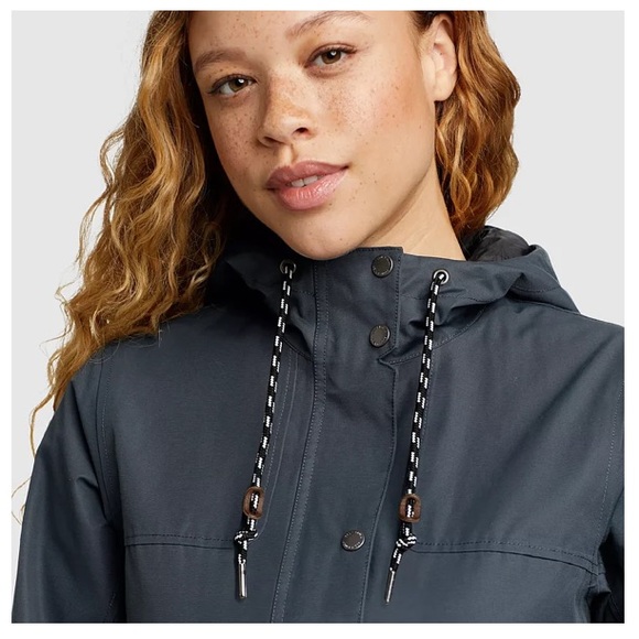 EDDIE BAUER | Women's Charly Waterproof Rain Parka - Small - Picture 4 of 5